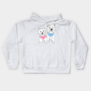 Hamish & Jazz (custom order) Kids Hoodie